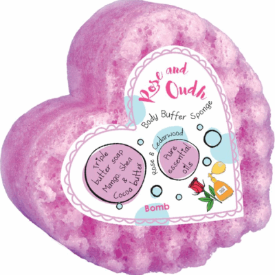Body Buffer Heart Rose & Oudh