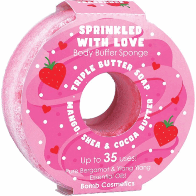 Body Buffer Donut Sprinkled with Love