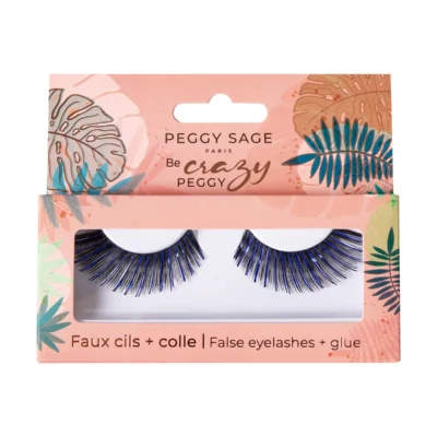 Faux Cils + Colle CRAZY PEGGY - Blue Lagoon