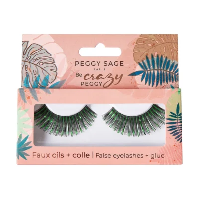 Faux Cils + Colle CRAZY PEGGY - Tropical Eden