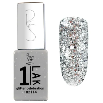 One-LAK 1-step gel polish - Glitter Celebration 5ml_