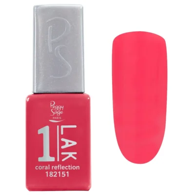 One-LAK 1-step gel polish - coral reflection 5ml