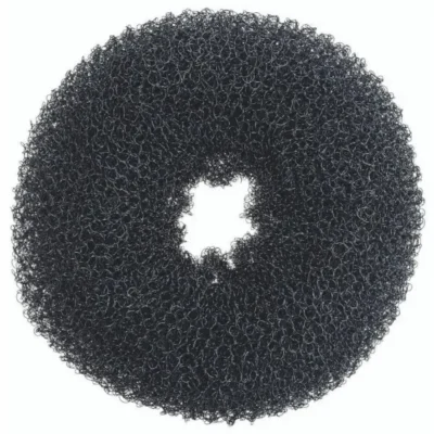 Crêpons à Chignon Rond Noir Ø110 mm