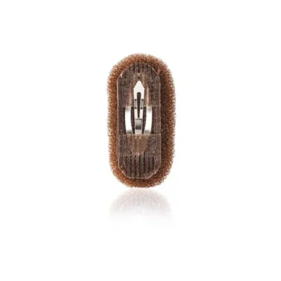 Crépu Avec Clip 80x40x30mm Brun