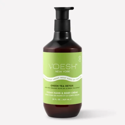 Crème détox végane pour les mains et le corps au thé vert 828ml